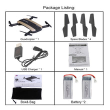 Selfie Drone JXD 523W  JXD 523 Tracker Foldable Mini Rc Drone with Wifi FPV Camera Altitude Hold Headless Mode RC Helicopter