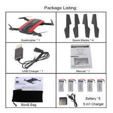 Selfie Drone JXD 523W  JXD 523 Tracker Foldable Mini Rc Drone with Wifi FPV Camera Altitude Hold Headless Mode RC Helicopter