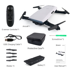 Selfie Drone With Gravity Sensor
