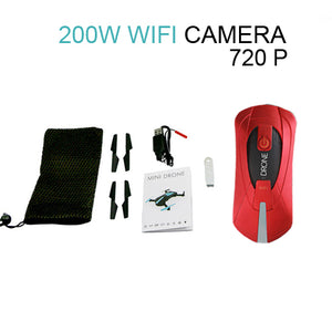 SMRC JY018 pocket drone with HD camera RC Quadcopter WiFi FPV Headless Mode Foldable Aerial flight remote control quadcopter