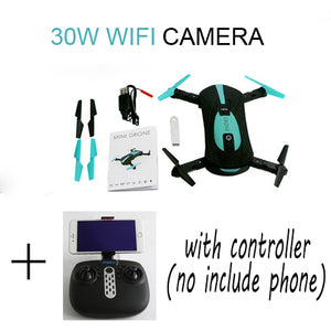 SMRC JY018 pocket drone with HD camera RC Quadcopter WiFi FPV Headless Mode Foldable Aerial flight remote control quadcopter