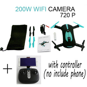 SMRC JY018 pocket drone with HD camera RC Quadcopter WiFi FPV Headless Mode Foldable Aerial flight remote control quadcopter