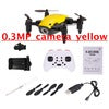 Selfie Mini Drone S9 2.4G 4CH 6-axis Gyro RC Drone with Camera Headless Mode One Key Return Foldable Dron RC Quadcopter RTF Gift