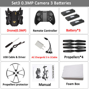 Foldable Drone with Camera